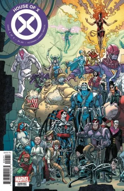 House of X #6 Javier Garron Connecting Variant comic book cover, 2019