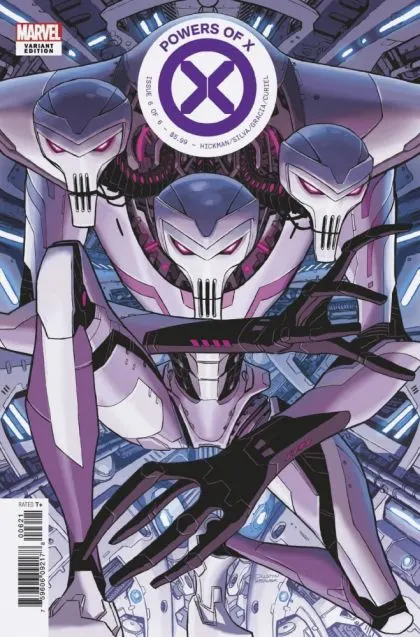 Powers of X #6 Variant Dustin Weaver New Character Cover comic book cover, 2019