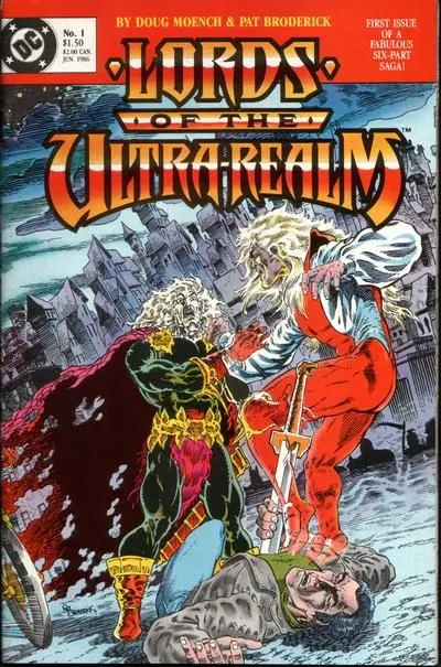 Lords of the Ultra Realm #1 comic book cover, 1986