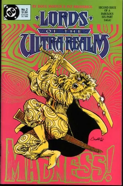 Lords of the Ultra Realm #2 comic book cover, 1986