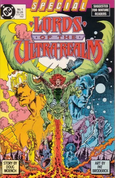 Lords of the Ultra Realm Special #1 comic book cover, 1987