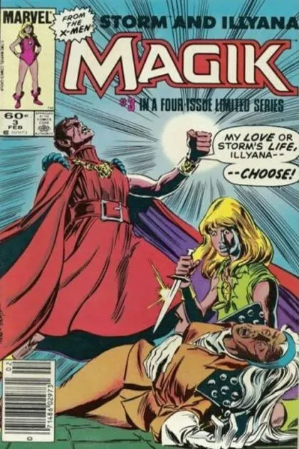 Magik, Vol. 1 #3 Newsstand Edition comic book cover, 1984