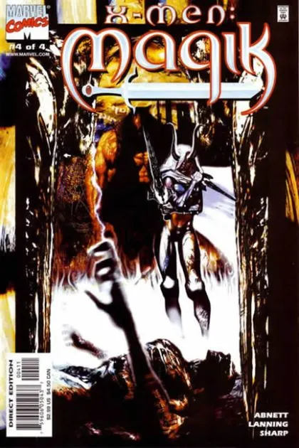 X-Men: Magik #4 comic book cover, 2001