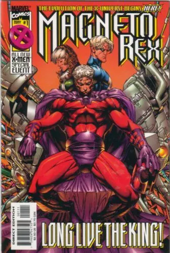 Magneto Rex #1 Direct Edition comic book cover, 1999