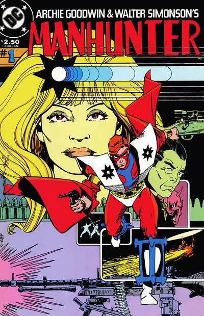 Manhunter, Vol. 1 #1 comic book cover, 1984