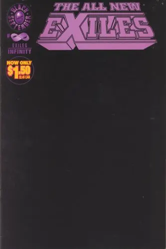 The All New Exiles #0 comic book cover, 1995