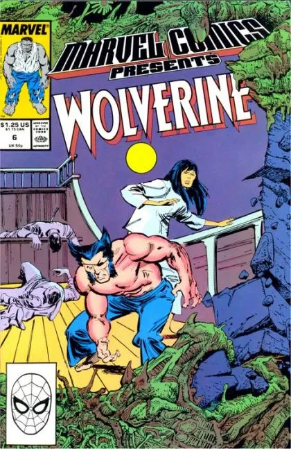 Marvel Comics Presents, Vol. 1 #6 Direct Edition comic book cover, 1988
