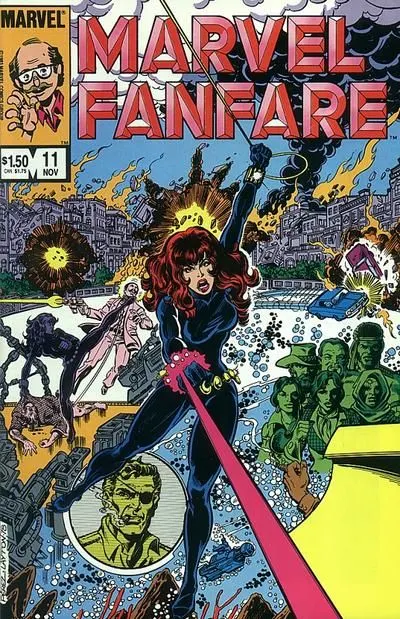 Marvel Fanfare, Vol. 1 #11 comic book cover, 1983