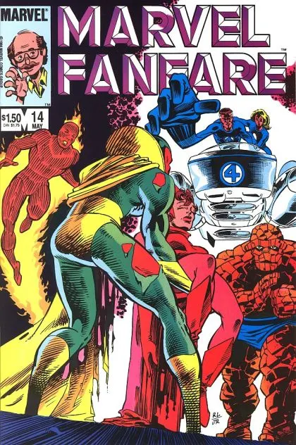 Marvel Fanfare, Vol. 1 #14 comic book cover, 1984