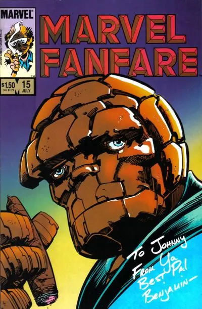 Marvel Fanfare, Vol. 1 #15 Regular Edition comic book cover, 1984