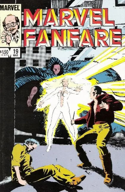 Marvel Fanfare, Vol. 1 #19 comic book cover, 1985