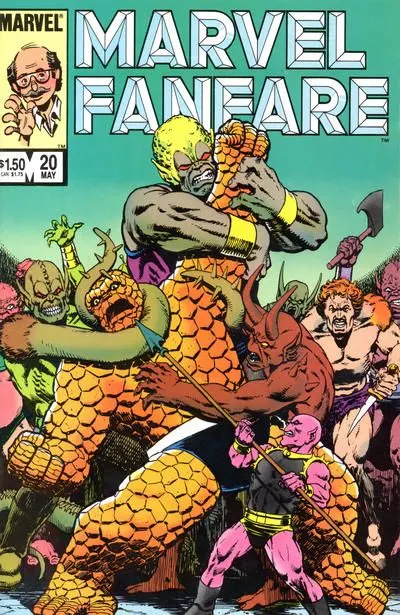 Marvel Fanfare, Vol. 1 #20 comic book cover, 1985