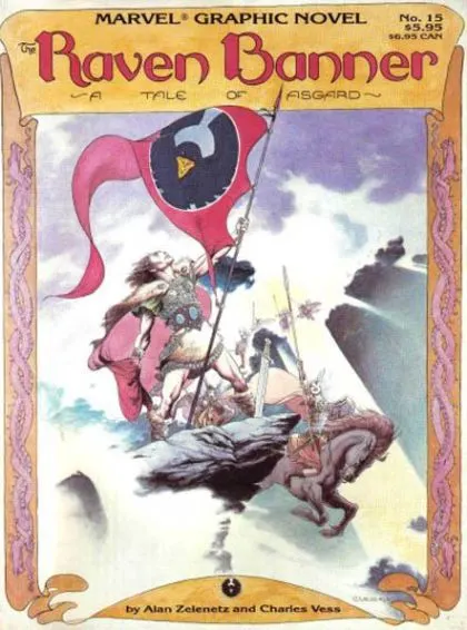 Marvel Graphic Novel #15 comic book cover, 1985