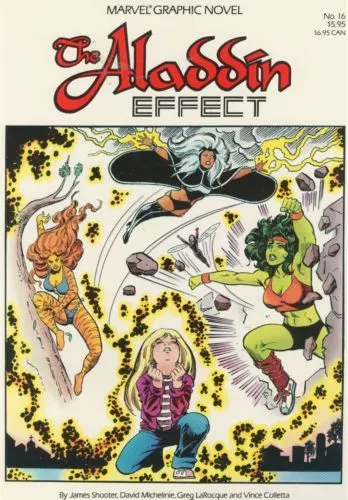Marvel Graphic Novel #16 comic book cover, 1985