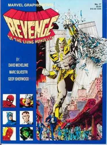 Marvel Graphic Novel #17 Regular Edition comic book cover, 1985