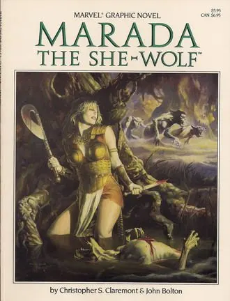 Marvel Graphic Novel #21 comic book cover, 1986