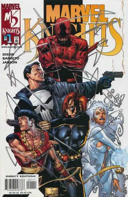 Marvel Knights, Vol. 1 #1 comic book cover, 2000
