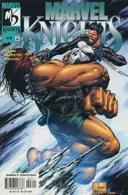 Marvel Knights, Vol. 1 #3 comic book cover, 2000