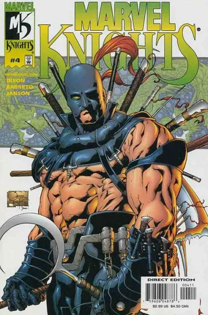 Marvel Knights, Vol. 1 #4 comic book cover, 2000
