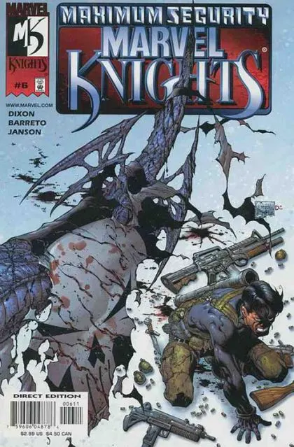 Marvel Knights, Vol. 1 #6 comic book cover, 2000