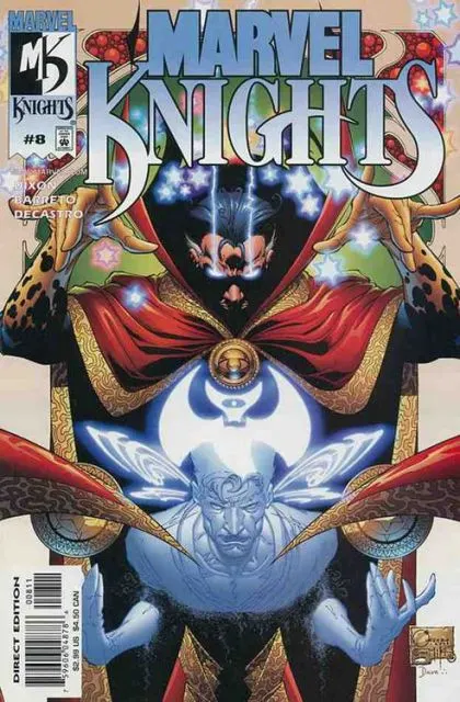 Marvel Knights, Vol. 1 #8 Direct Edition comic book cover, 2001
