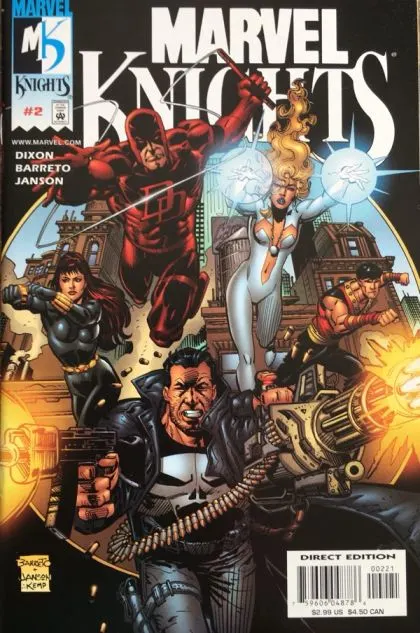 Marvel Knights, Vol. 1 #2 comic book cover, 2000