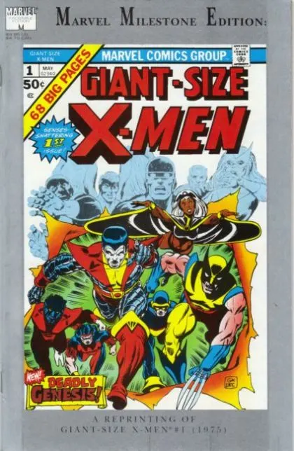 Marvel Milestone Editions (1991-1995) #1 comic book cover, 1991