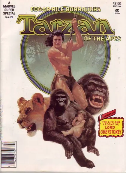 Marvel Comics Super Special, Vol. 1 #29 Newsstand Edition comic book cover, 1984