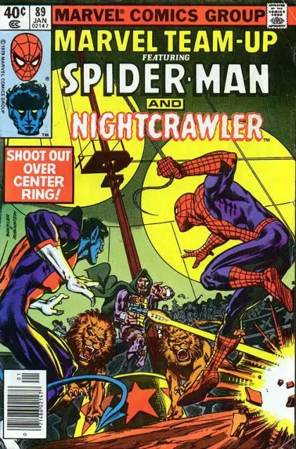 Marvel Team-Up, Vol. 1 #89 Newsstand Edition comic book cover, 1980