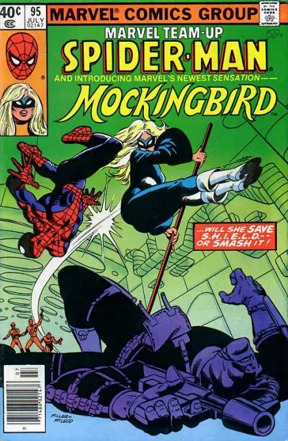 Marvel Team-Up, Vol. 1 #95 Newsstand Edition comic book cover, 1980