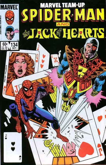 Marvel Team-Up, Vol. 1 #134 Direct Edition comic book cover, 1983