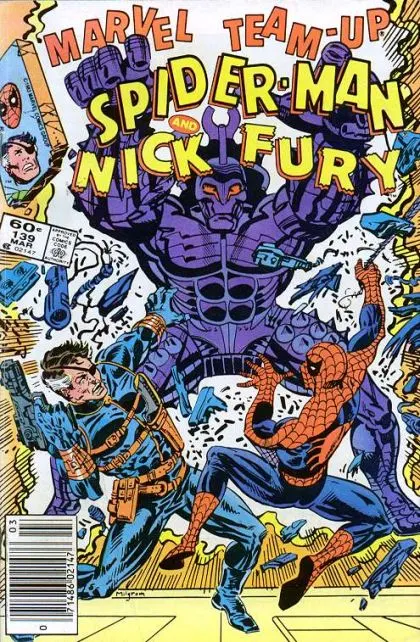 Marvel Team-Up, Vol. 1 #139 Newsstand Edition comic book cover, 1984