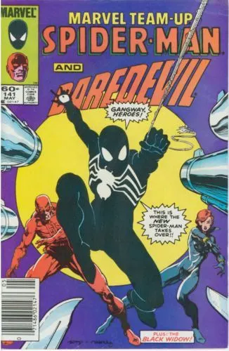 Marvel Team-Up, Vol. 1 #141 Newsstand Edition comic book cover, 1984
