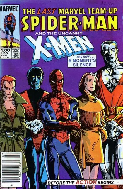 Marvel Team-Up, Vol. 1 #150 Newsstand Edition comic book cover, 1985