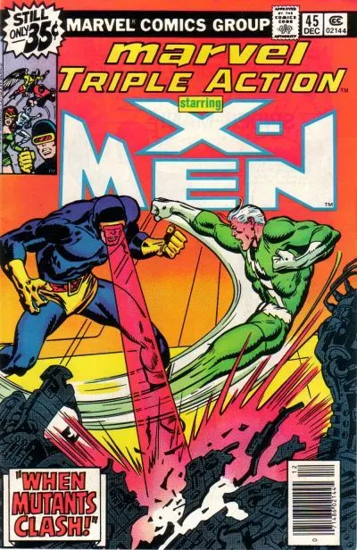 Marvel Triple Action, Vol. 1 #45 comic book cover, 1978