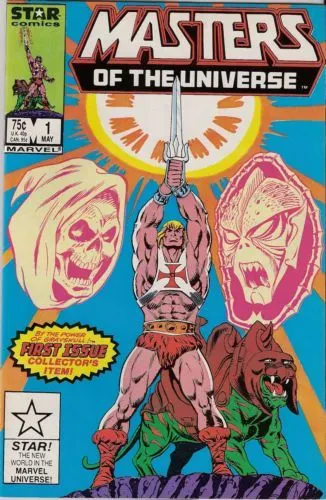 Masters of the Universe (Marvel Comics - Star Comics) #1 Direct Edition comic book cover, 1986