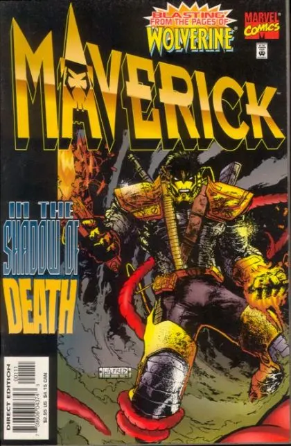 Maverick: In The Shadow of Death #1 comic book cover, 1997