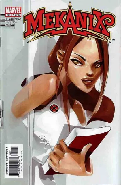Mekanix #1 comic book cover, 2002