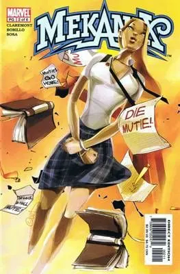 Mekanix #2 comic book cover, 2003