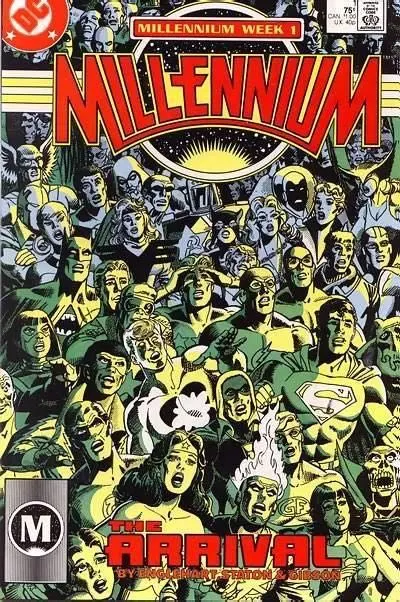 Millennium #1 Direct Edition comic book cover, 1988