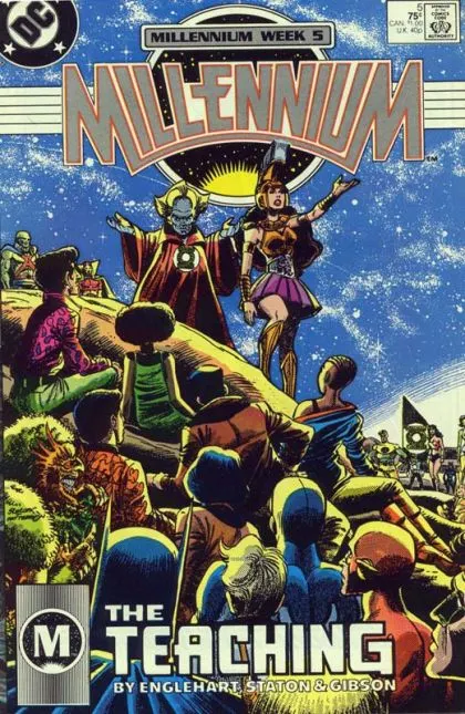 Millennium #5 Direct Edition comic book cover, 1988