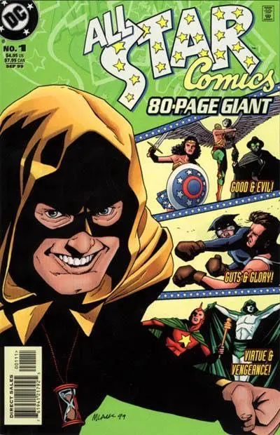 All-Star Comics 80 Page Giant #1 comic book cover, 1999