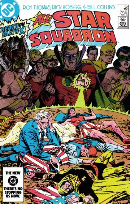All-Star Squadron #32 Direct Edition comic book cover, 1984