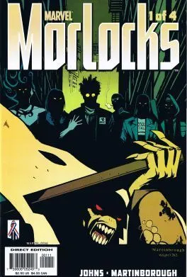 Morlocks #1 comic book cover, 2002