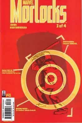 Morlocks #3 comic book cover, 2002