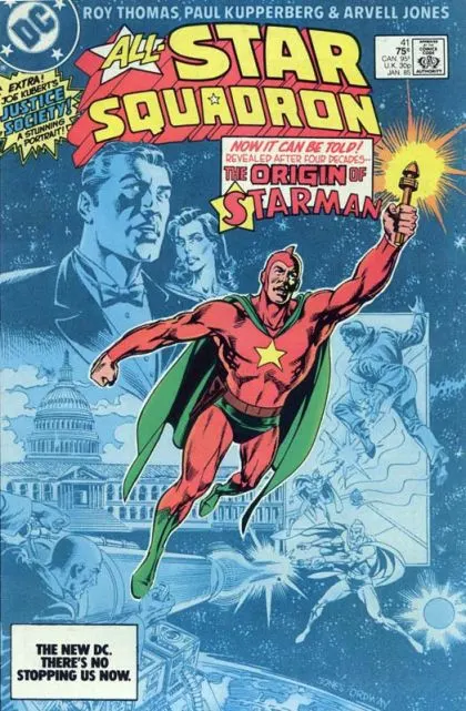 All-Star Squadron #41 Direct Edition comic book cover, 1985
