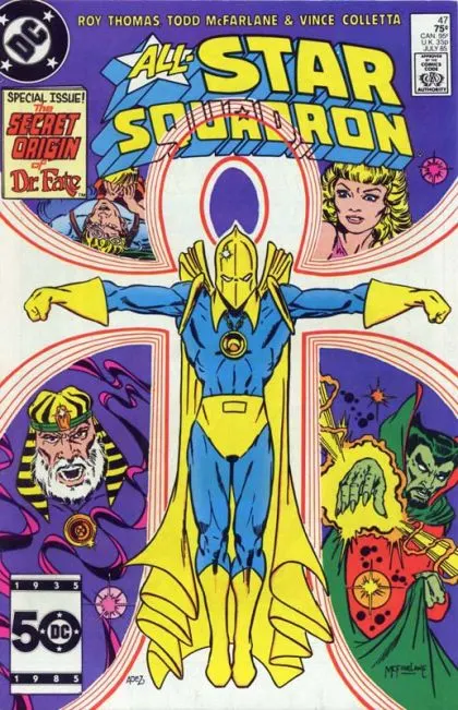 All-Star Squadron #47 Direct Edition comic book cover, 1985