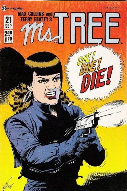 Ms. Tree #21 comic book cover, 1985