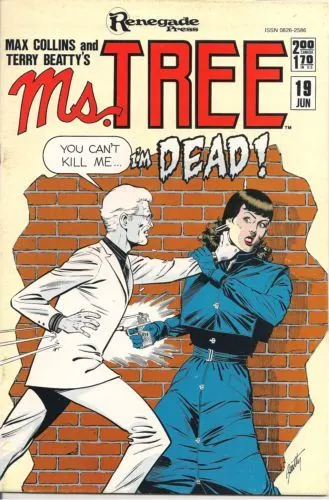 Ms. Tree #19 comic book cover, 1985