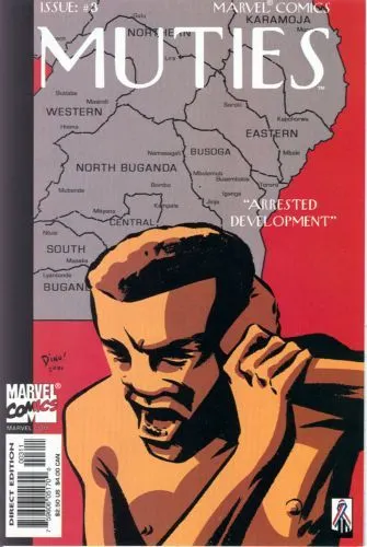 Muties #3 comic book cover, 2002